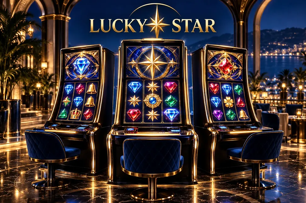 Ilustración: tragamonedas en Lucky Star